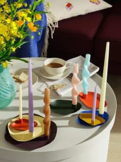 Candelabro con bandeja Mie