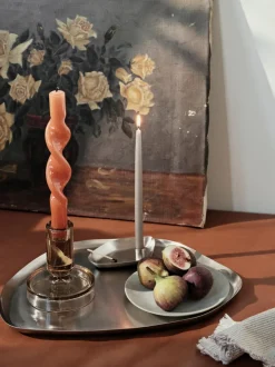 Candelabro con bandeja Mie