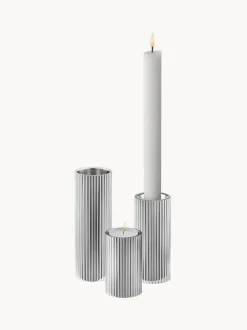 Candelabro con relieves Bernadotte, 11 cm