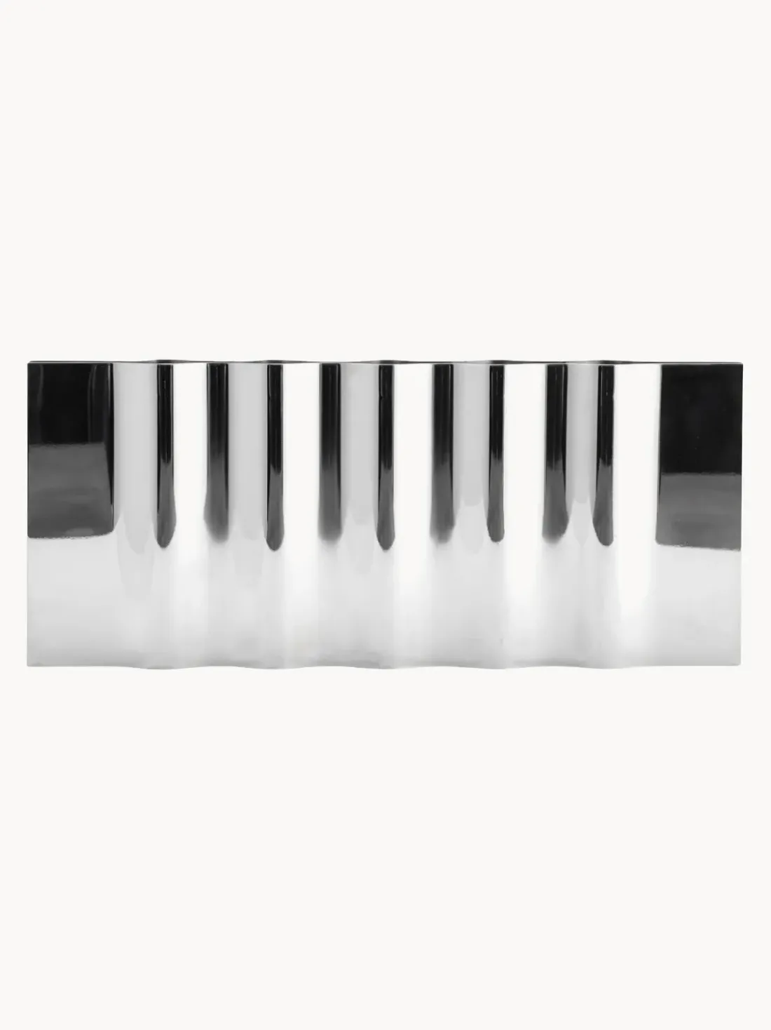 Candelabro de acero inoxidable Ripply