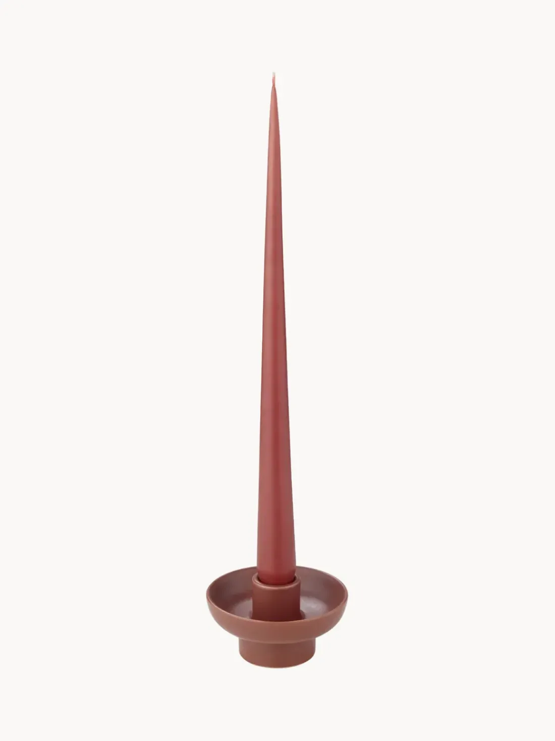 Candelabro de cerámica Vela