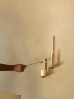 Candelabro de metal Clip