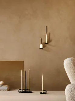 Candelabro de metal Clip