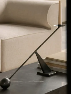 Candelabro de metal de diseño Interconnect