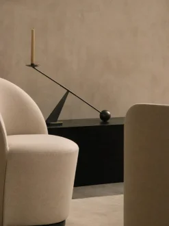 Candelabro de metal de diseño Interconnect