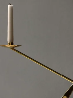 Candelabro de metal de diseño Interconnect