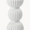 Candelabro de porcelana con relieves Tura