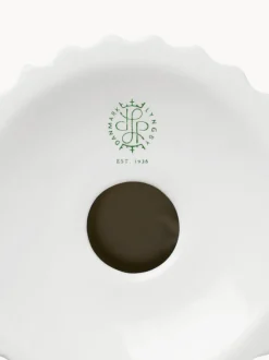 Candelabro de porcelana con relieves Tura