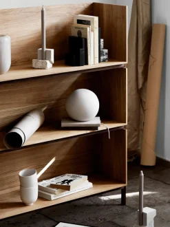 Candelabro de travertino Offset