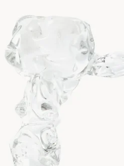 Candelabro de vidrio artesanal Drip