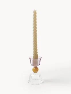 Candelabro de vidrio borosilicato Perle