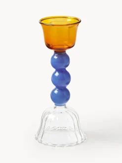 Candelabro de vidrio borosilicato Perle