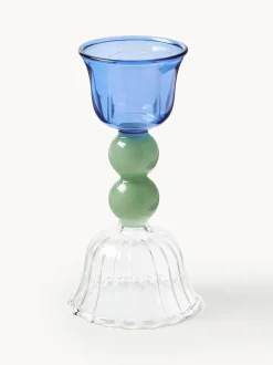 Candelabro de vidrio borosilicato Perle