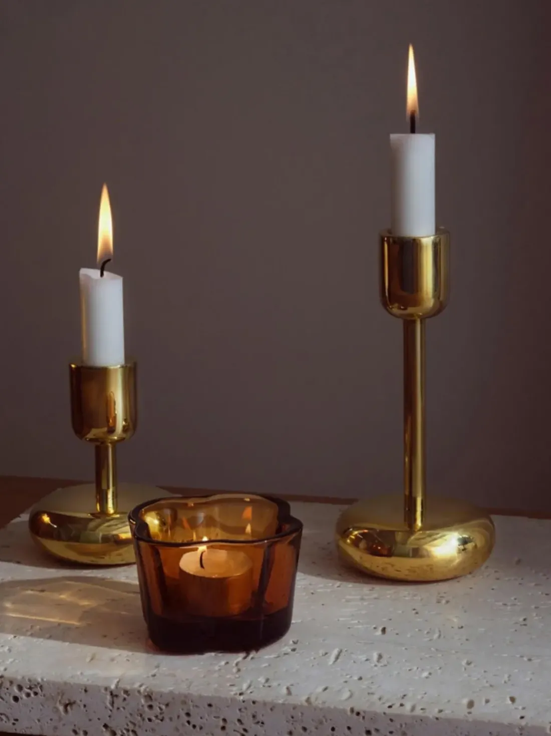 Candelabro Nappula, 18 cm