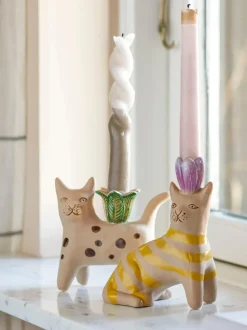 Candelabros artesanales Mamie, 2 uds.