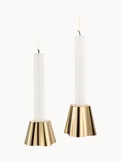 Candelabros de latón Alvar Aalto, 2 uds.