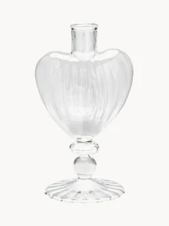 Candelabro soplado de vidrio borosilicato Clair Parfum