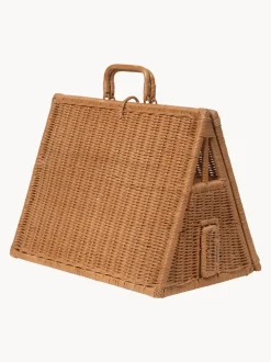 Casa de juegos artesanal de ratán A-house