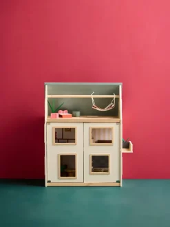 Casa de muñecas de madera Aiden