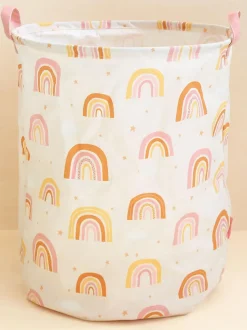 Cesta de almacenamiento infantil Rainbows, plegable