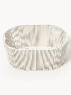 Cesta de ropa artesanal de cuerda Gabe