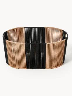 Cesta de ropa artesanal de cuerda Gabe