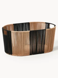 Cesta de ropa artesanal de cuerda Gabe