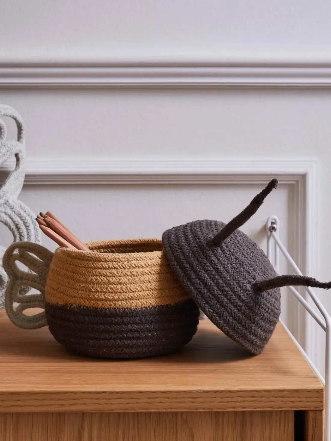 Cesta infantil artesanal Baby Bee