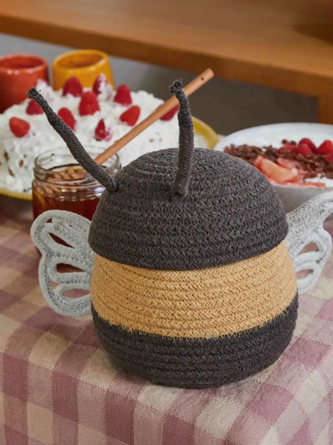 Cesta infantil artesanal Baby Bee