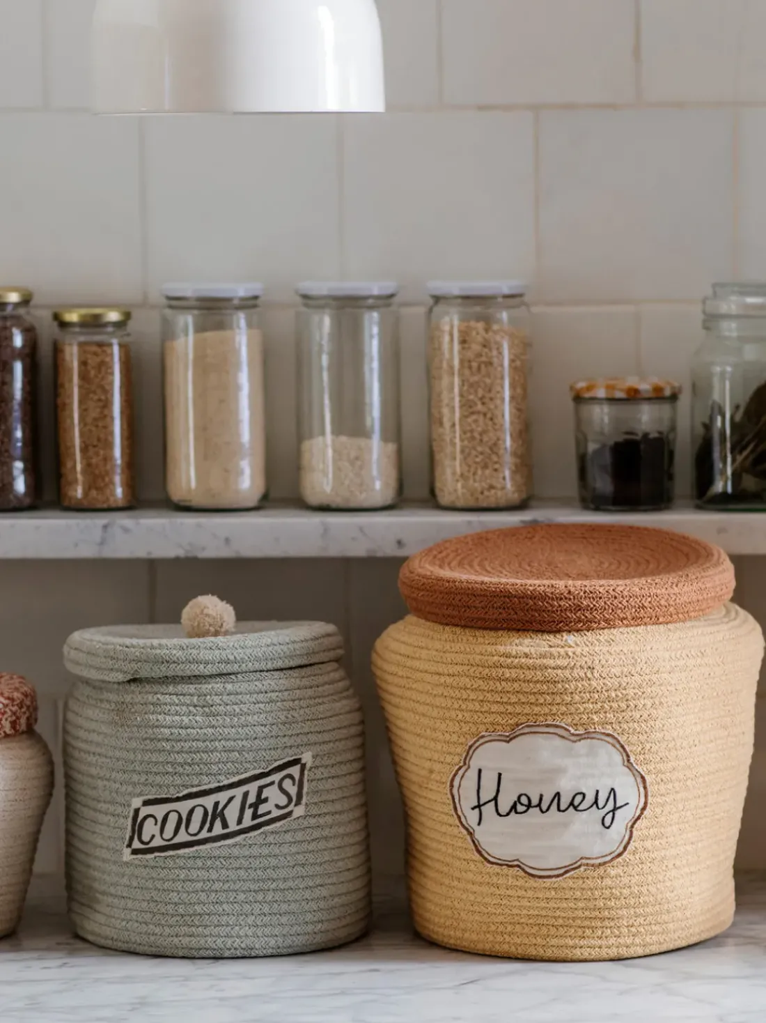 Cesta infantil artesanal Honey Pot