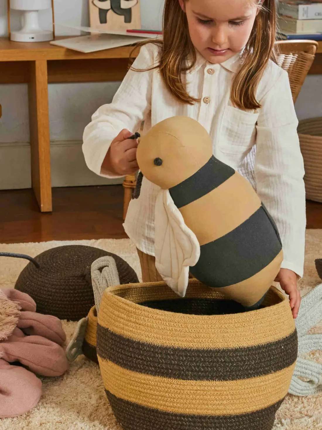 Cesta infantil artesanal Mama Bee