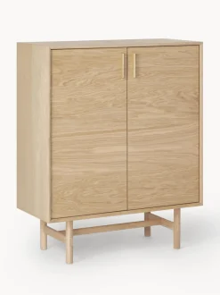 Chiffonnier de madera de roble Diana