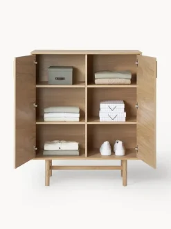 Chiffonnier de madera de roble Diana