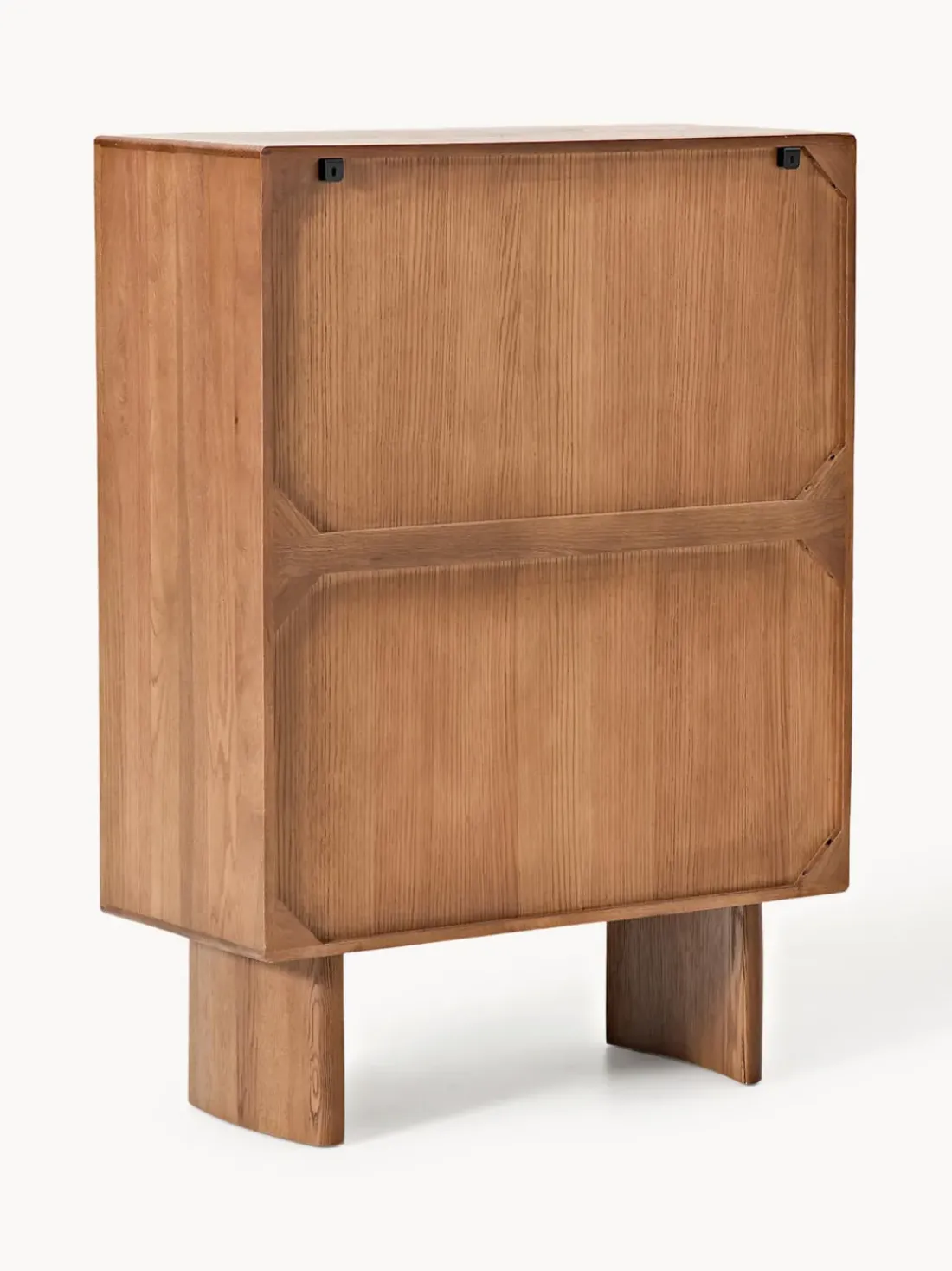 Cómoda artesanal de madera de roble Chandler