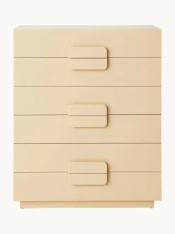 Cómoda artesanal de madera sungkai Spacious