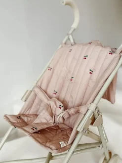 Cochecito para muñecas con correa y bolsa de transporte Cherry Blush