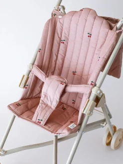 Cochecito para muñecas con correa y bolsa de transporte Cherry Blush