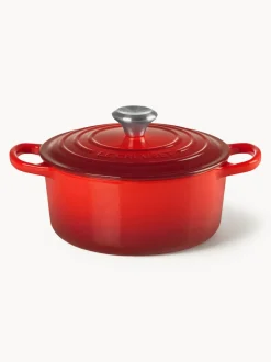 Cocotte redonda de hierro fundido Signature Collection