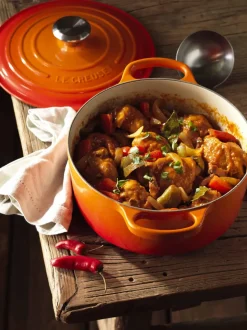 Cocotte redondo de hierro fundido Signature Collection