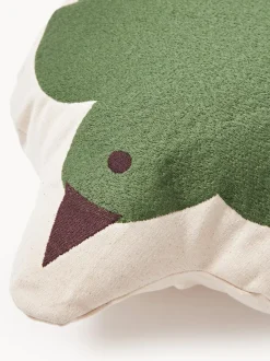 Cojín bordado de algodón ecológico Swif Bird