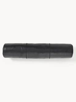 Cojín cervical artesanal de cuero