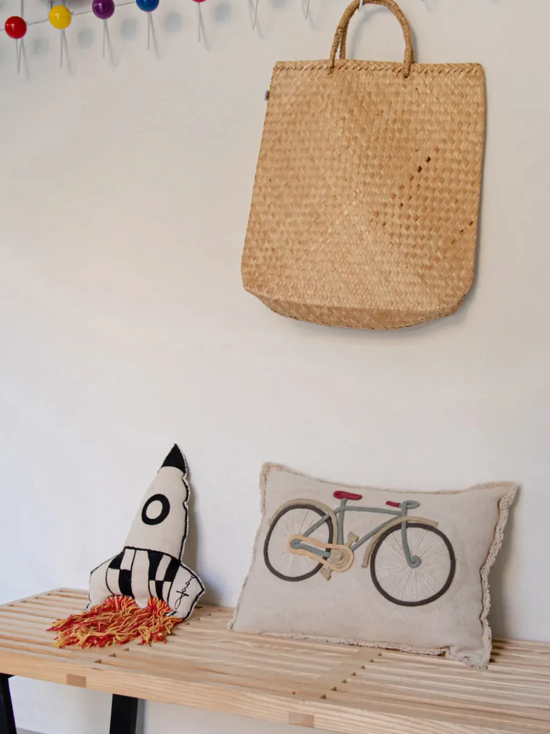 Cojín de algodón Bike