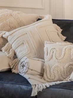 Cojín de algodón estilo boho Nizam