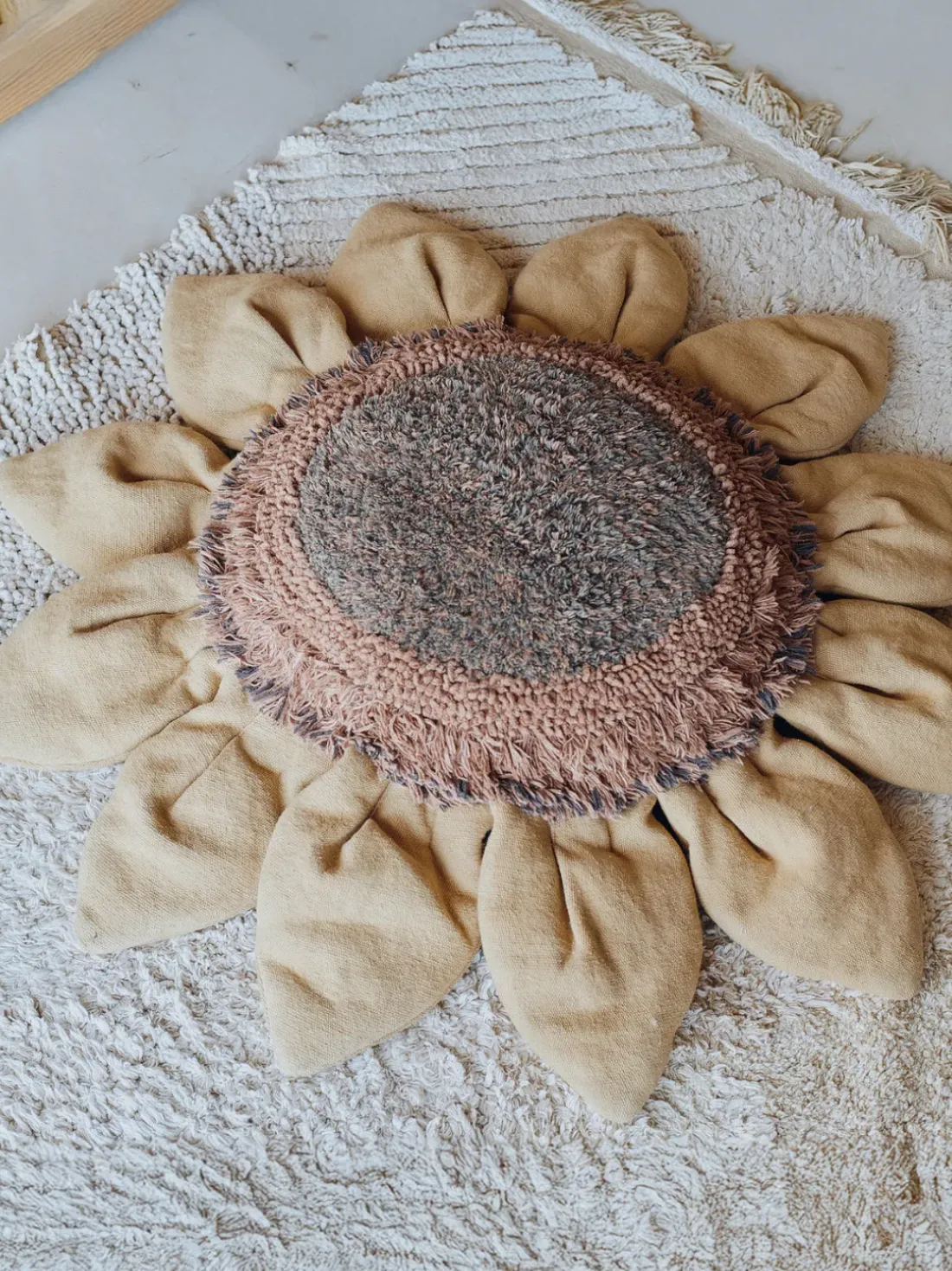 Cojín de algodón Sunflower