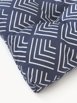 Cojín de asiento de exterior con estampado gráfico Milano