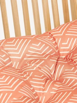 Cojín de asiento de exterior con estampado gráfico Milano