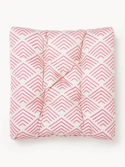 Cojín de asiento de exterior con estampado gráfico Milano