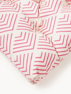 Cojín de asiento de exterior con estampado gráfico Milano