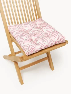 Cojín de asiento de exterior con estampado gráfico Milano