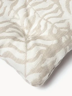 Cojín de asiento para exterior estampado jacquard Ortun
